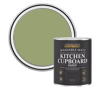 Rust-Oleum Green Kitchen Cupboard Paint in Matt Finish - Familiar Ground 750ml
