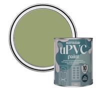 Rust-Oleum Green uPVC Door and Window Paint In Satin Finish - Familiar Ground 750ml