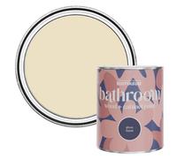 Rust-Oleum Cream Moisture Resistant Bathroom Wood and Cabinet Paint in Gloss Finish - Featherstone 750ml