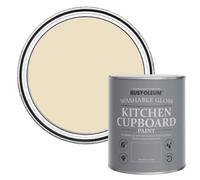 Rust-Oleum Beige Kitchen Cupboard Paint in Gloss Finish - Featherstone 750ml