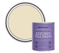 Rust-Oleum Beige Water-Resistant Kitchen Tile Paint in Gloss Finish - Featherstone 750ml