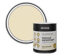 Rust-Oleum Beige Guardian Mould Resistant Interior Wood Paint in Satin Finish - Featherstone 750ml