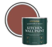 Rust-Oleum Fire Brick Matt Kitchen Wall Paint 2.5L