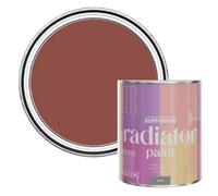 Rust-Oleum Red Heat Resistant Radiator Paint in Satin Finish - Fire Brick 750ml