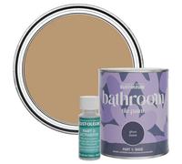 Rust-Oleum Fired Clay Water-Resistant Bathroom Tile Paint In Gloss Finish 750Ml