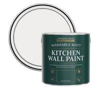 Rust-Oleum Grey Washable Kitchen Wall Paint in Matt Finish - Fleur 2.5L