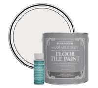 Rust-Oleum Purple Washable Matt Floor Tile Paint - Fleur 2.5L