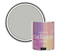 Rust-Oleum Grey Heat Resistant Radiator Paint in Gloss Finish - Flint 750ml