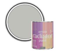 Rust-Oleum Grey Heat Resistant Radiator Paint in Satin Finish - Flint 750ml