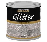 Rust-Oleum Silver Glitter Effect Gloss Multi-Surface Special Effect Paint, 125Ml