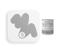 Rust-Oleum Glitter Paint Medium Shimmer Silver Wall & Furniture Paint