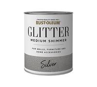Rust-Oleum Glitter Paint Medium Shimmer Silver Wall & Furniture Paint