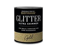 Rust-Oleum Glitter Ultra Shimmer Gold 750ml, Gold Ultra Shimmer (RO0290002G1)