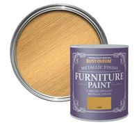 Rust-Oleum Gold Effect Chalky Furniture Paint, 750Ml Tin