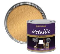 Rust-Oleum 250ml Metallic Paint - Gold