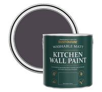 Rust-Oleum Purple Washable Kitchen Wall Paint in Matt Finish - Grape Soda 2.5L
