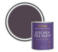 Rust-Oleum Grape Soda Satin Kitchen Tile Paint 750Ml