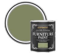Rust-Oleum Green Furniture Paint in Gloss Finish - Familiar Ground 750ml