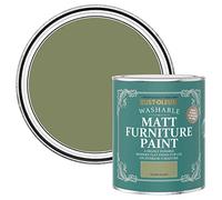 Rust-Oleum Green Furniture & Skirting Board Paint in Matt Finish - Familiar Ground 750ml