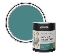 Rust-Oleum Green Guardian Mould Resistant Interior Wood Paint in Satin Finish - Peacock Suit 750ml