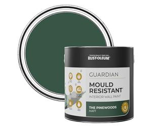 Rust-Oleum Green Guardian Mould Resistant Wall Paint - The Pinewoods 2.5L