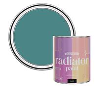 Rust-Oleum Green Heat Resistant Radiator Paint in Gloss Finish - Peacock Suit 750ml