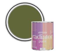 Rust-Oleum Green Heat Resistant Radiator Paint in Matt Finish - Jasper 750ml
