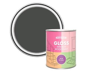 Rust-Oleum Green Interior Wood Paint in Gloss Finish - After Dinner 750ml