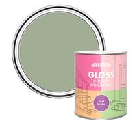 Rust-Oleum Green Interior Wood Paint in Gloss Finish - Bramwell 750ml