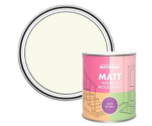 Rust-Oleum Green Interior Wood Paint in Matt Finish - Apple Blossom 750ml
