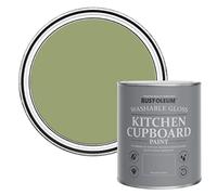 Rust-Oleum Green Kitchen Cupboard Paint in Gloss Finish - Familiar Ground 750ml