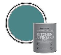 Rust-Oleum Green Kitchen Cupboard Paint in Gloss Finish - Peacock Suit 750ml