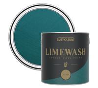 Rust-Oleum Green Limewash Effect Wall Paint - No.454 2.5L