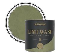 Rust-Oleum Green Limewash Effect Wall Paint - No.833 2.5L