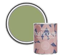 Rust-Oleum Green Moisture Resistant Bathroom Wood and Cabinet Paint in Matt Finish - FAMILIAR GROUND 750ML