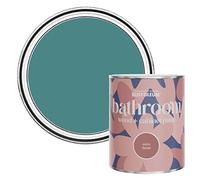 Rust-Oleum Green Moisture Resistant Bathroom Wood and Cabinet Paint in Satin Finish - Peacock Suit 750ml