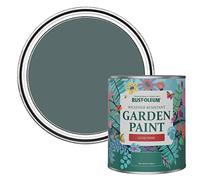 Rust-Oleum Green Mould-Resistant Garden Paint In Gloss Finish - Deep Sea 750ml