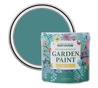 Rust-Oleum Green Mould-Resistant Garden Paint In Matt Finish - Peacock Suit 2.5L