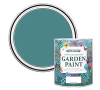 Rust-Oleum Green Mould Resistant Garden Paint in Matt Finish - Peacock Suit 750ml