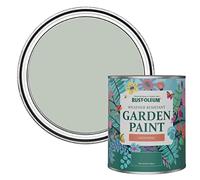Rust-Oleum Green Mould-Resistant Garden Paint In Satin Finish - Chalk Green 750ml