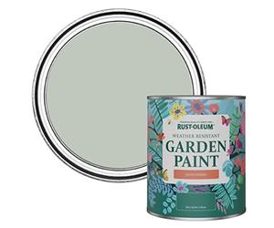 Rust-Oleum Green Mould-Resistant Garden Paint In Satin Finish - Chalk Green 750ml