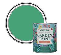 Rust-Oleum Green Mould-Resistant Garden Paint In Satin Finish - Emerald 750ml