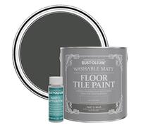 Rust-Oleum Green Washable Matt Floor Tile Paint - After Dinner 2.5L