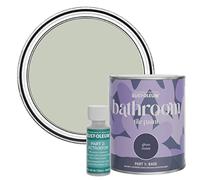 Rust-Oleum Green Water-Resistant Bathroom Tile Paint in Gloss Finish - Aloe 750ml