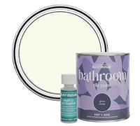 Rust-Oleum Green Water-Resistant Bathroom Tile Paint in Gloss Finish - Apple Blossom 750ml