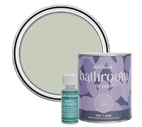 Rust-Oleum Green Water-Resistant Bathroom Tile Paint in Matt Finish - Aloe 750ml