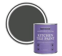 Rust-Oleum Green Water-Resistant Kitchen Tile Paint in Gloss Finish - After Dinner 750ml