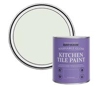 Rust-Oleum Green Water-Resistant Kitchen Tile Paint in Gloss Finish - Sage Mist 750ml