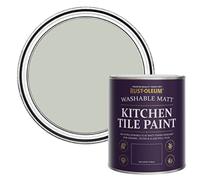 Rust-Oleum Green water resistant Kitchen Tile Paint in Matt Finish - Aloe 750ml