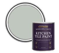 Rust-Oleum Green water resistant Kitchen Tile Paint in Matt Finish - Chalk Green 750ml